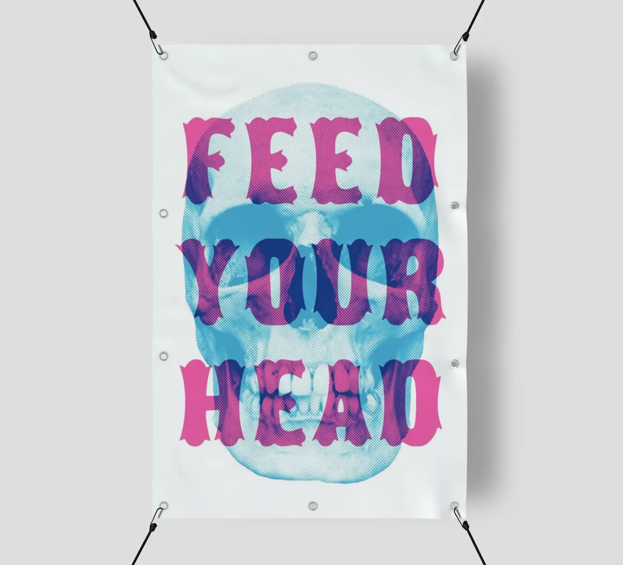 FEED YOUR HEAD pvc cover by The Indoor Type