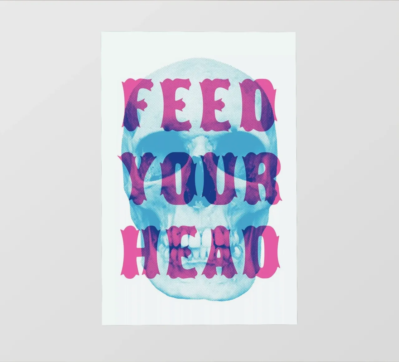 FEED YOUR HEAD pvc cover by The Indoor Type