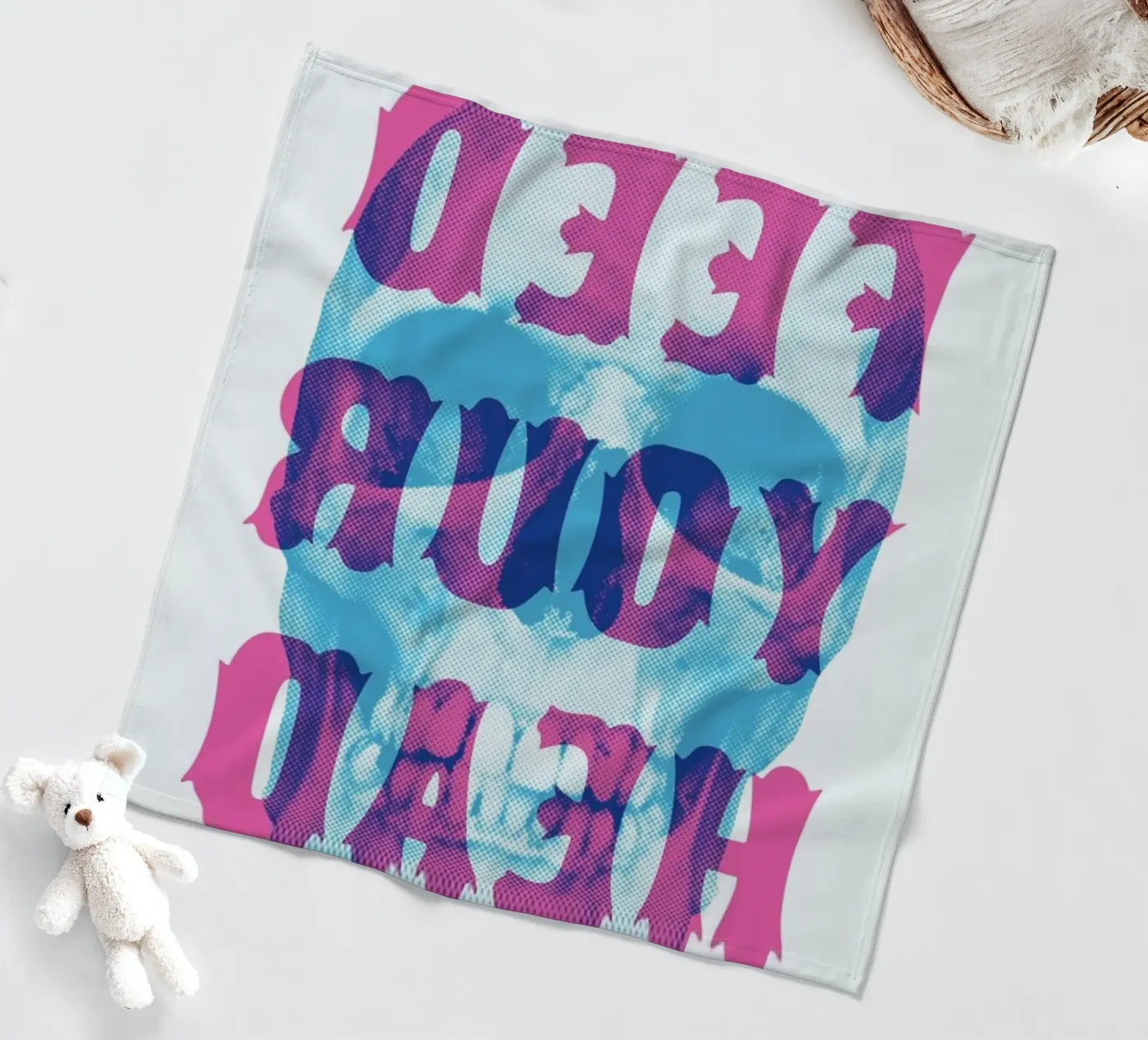 FEED YOUR HEAD fleecedeken van The Indoor Type