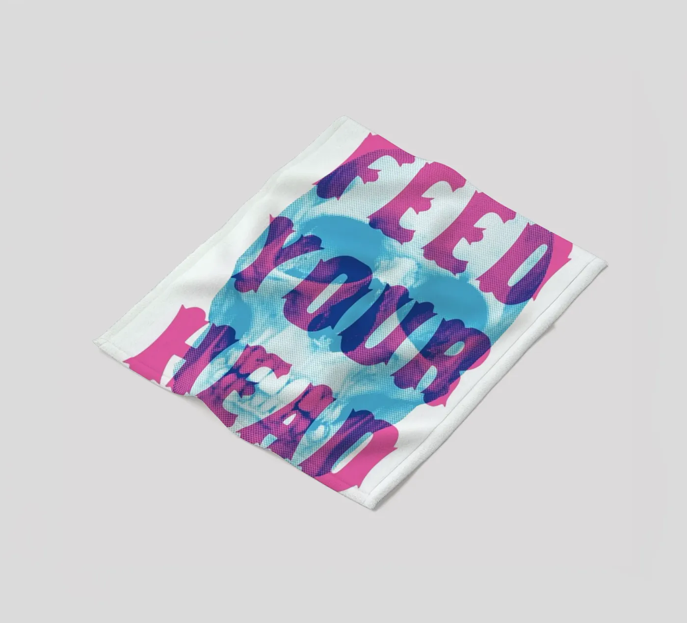 FEED YOUR HEAD fleecedeken van The Indoor Type