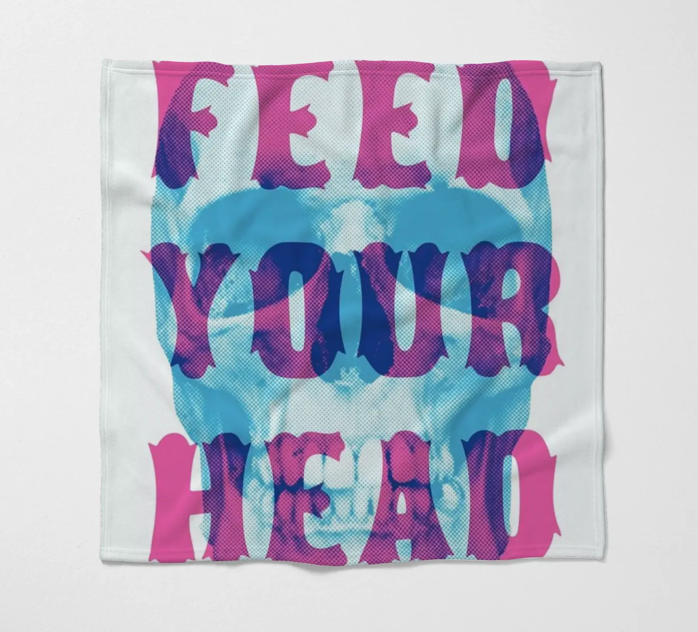 FEED YOUR HEAD fleecedeken van The Indoor Type