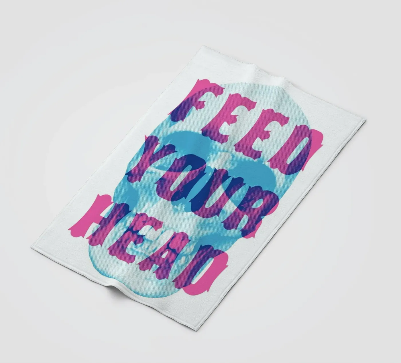 FEED YOUR HEAD fleecedeken van The Indoor Type
