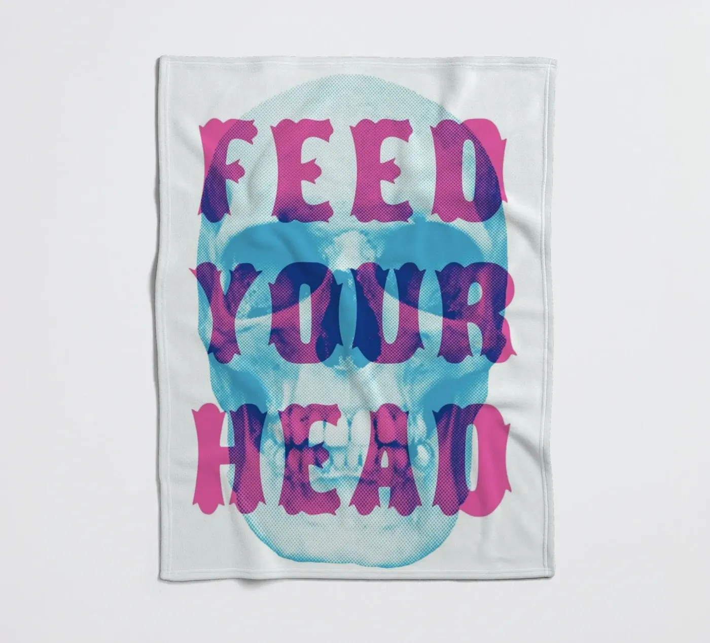 FEED YOUR HEAD fleecedeken van The Indoor Type