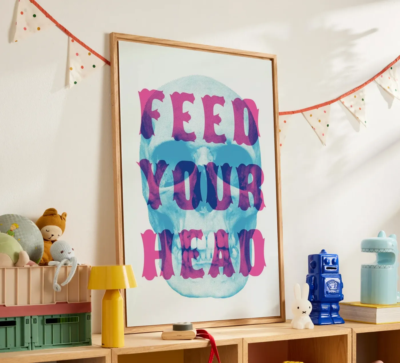 FEED YOUR HEAD plexiglass da The Indoor Type