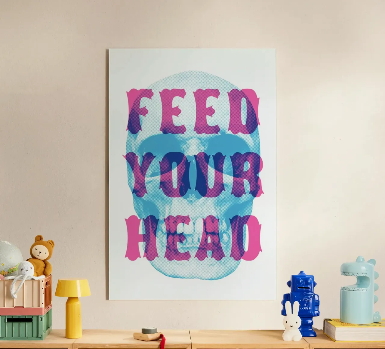 FEED YOUR HEAD plexiglass da The Indoor Type