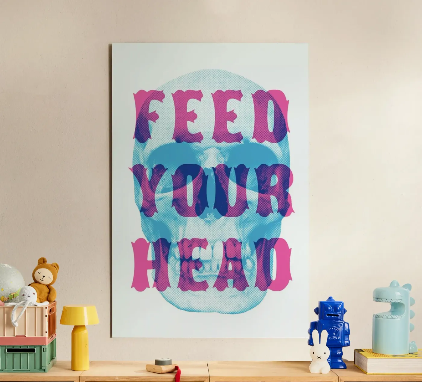 FEED YOUR HEAD pannello forex da The Indoor Type