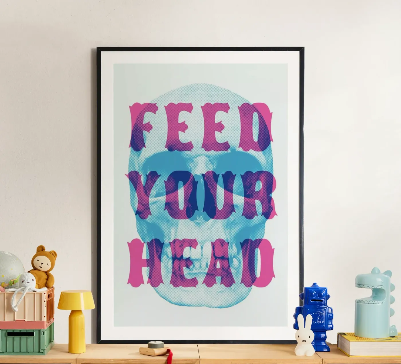 FEED YOUR HEAD poster van The Indoor Type