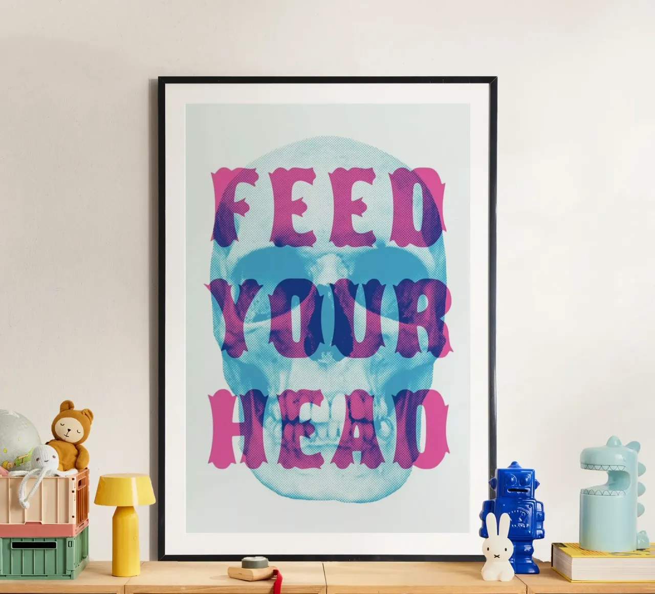 FEED YOUR HEAD poster da The Indoor Type