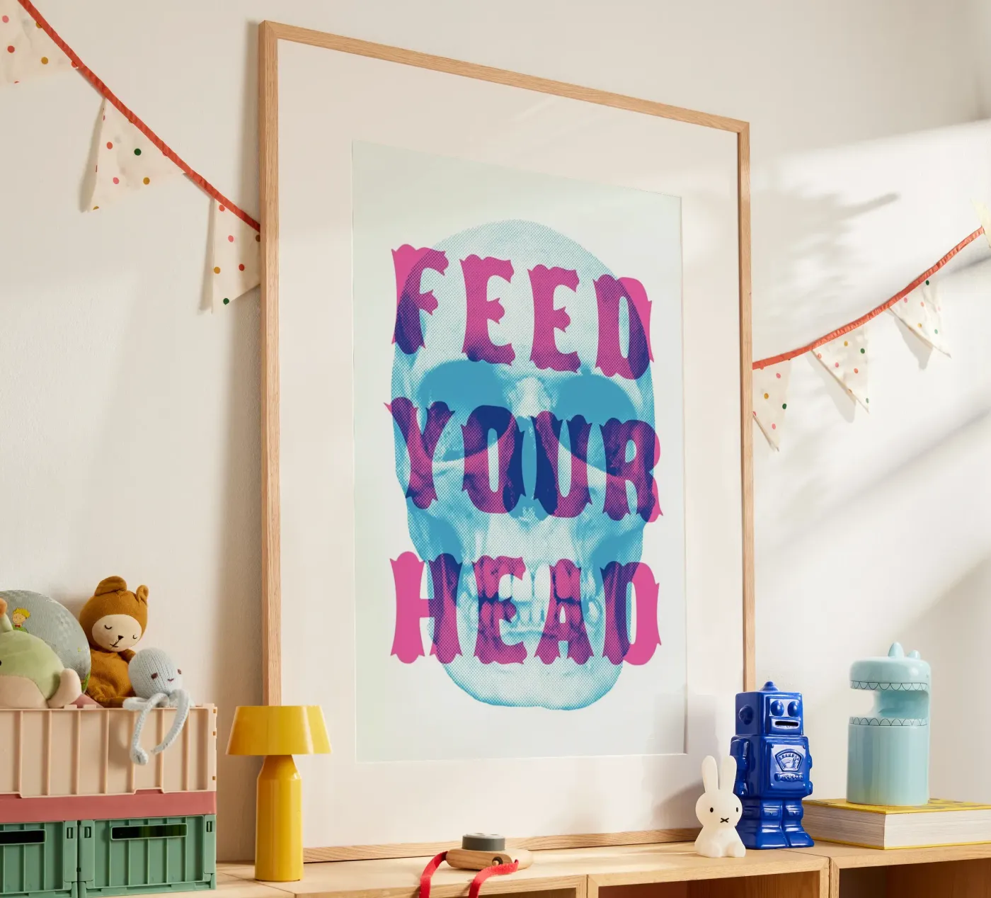 FEED YOUR HEAD poster da The Indoor Type