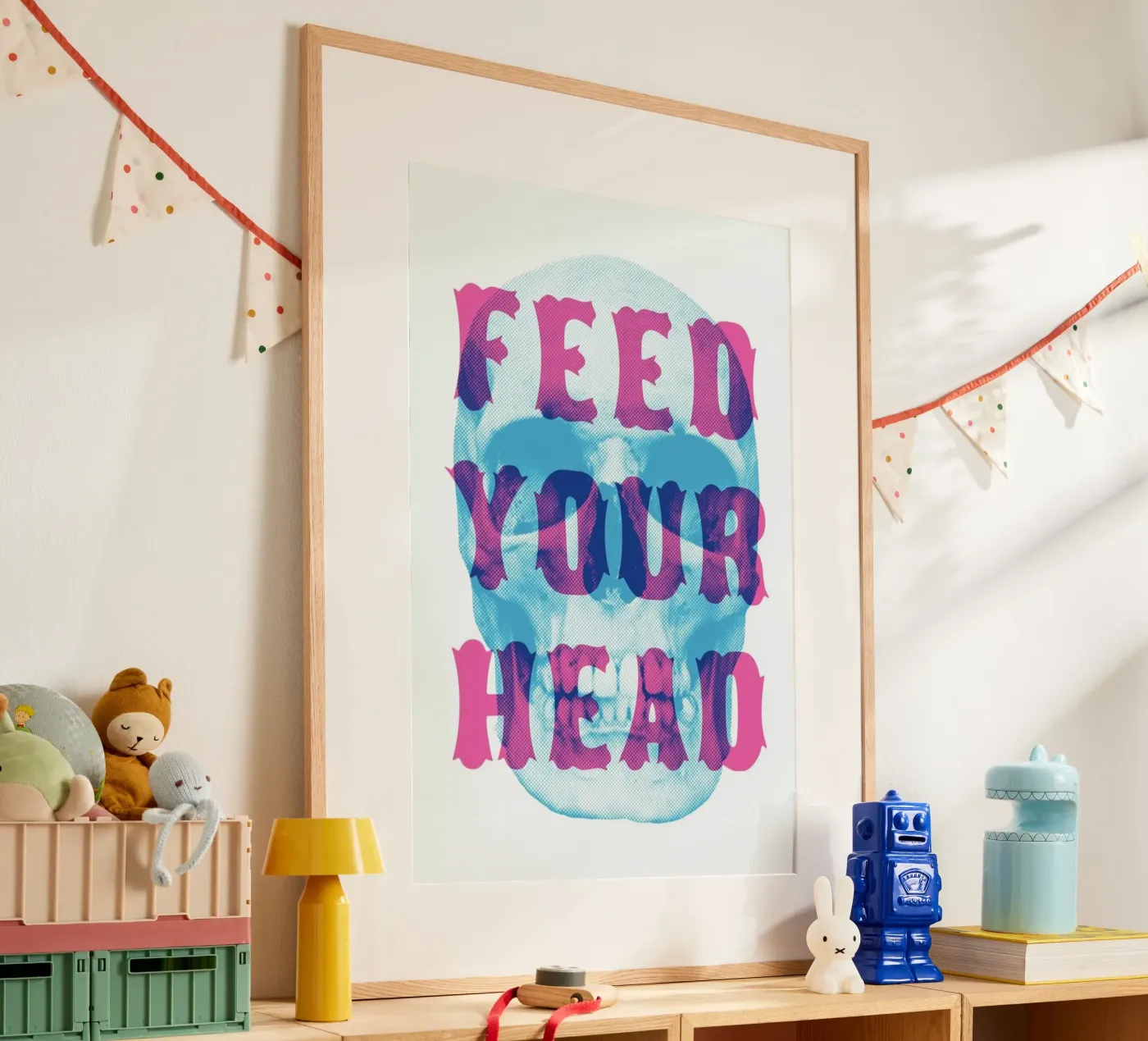 FEED YOUR HEAD poster van The Indoor Type