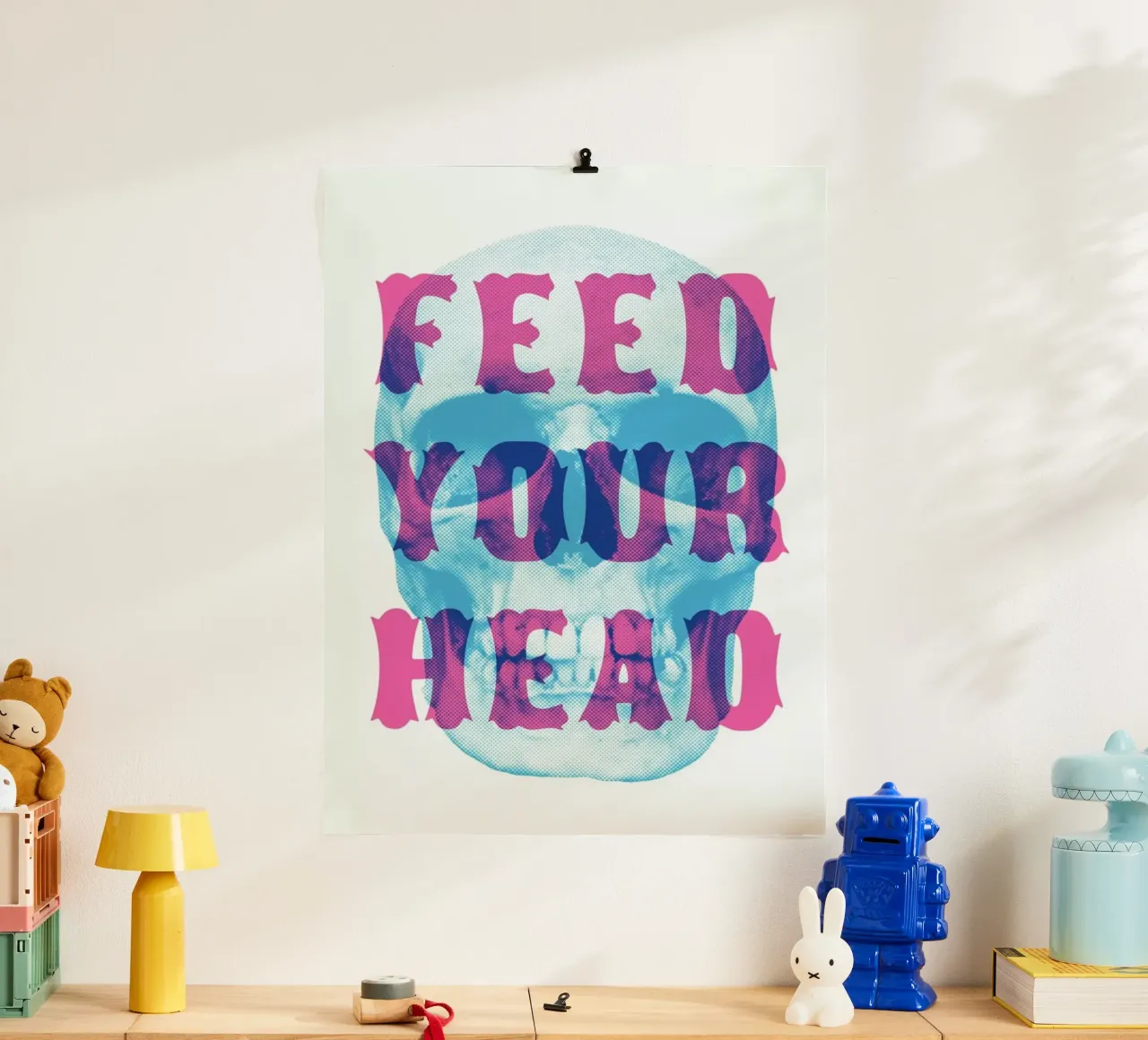 FEED YOUR HEAD poster da The Indoor Type