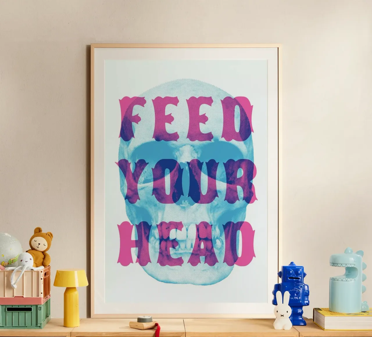 FEED YOUR HEAD poster da The Indoor Type