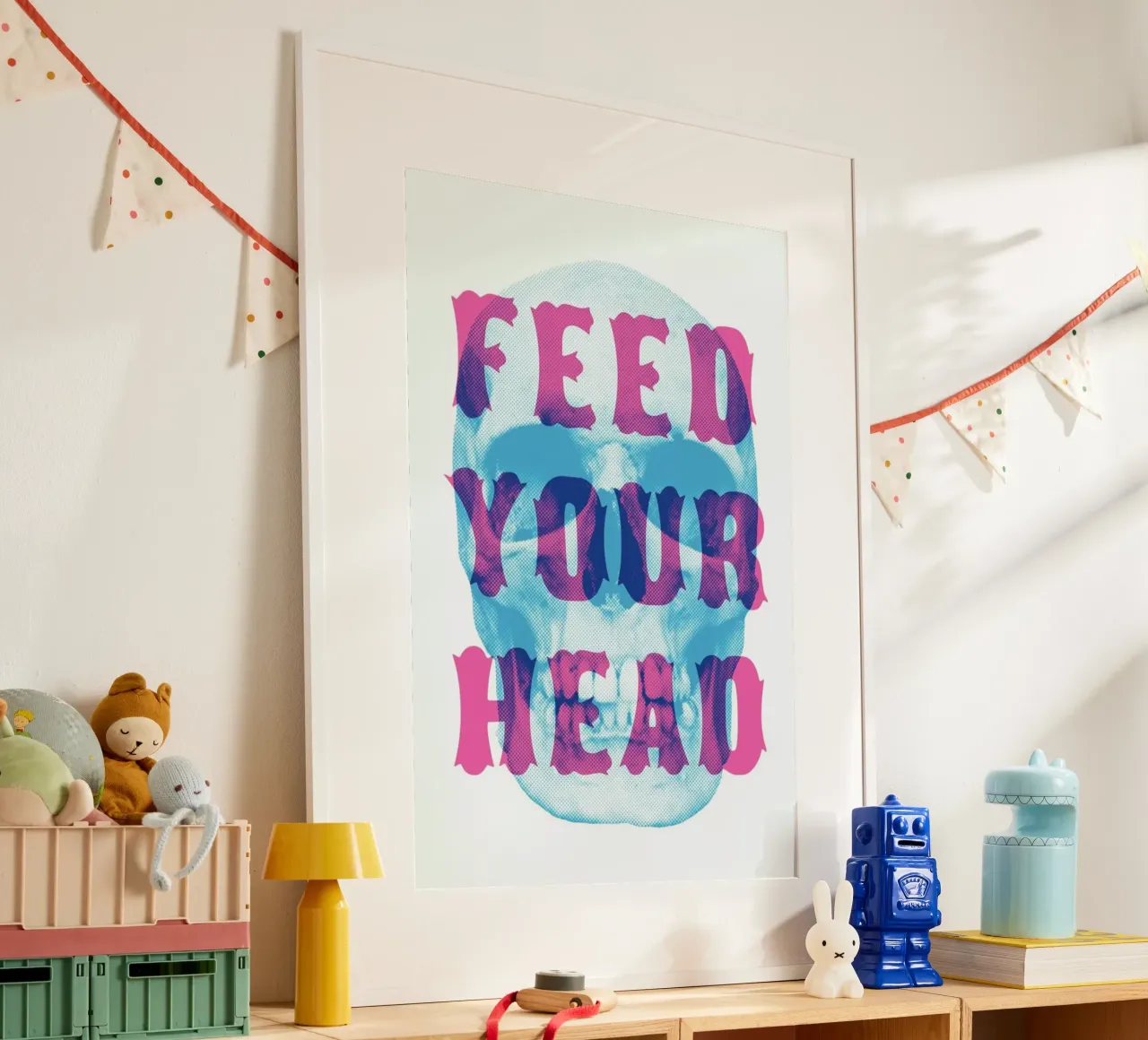 FEED YOUR HEAD poster da The Indoor Type