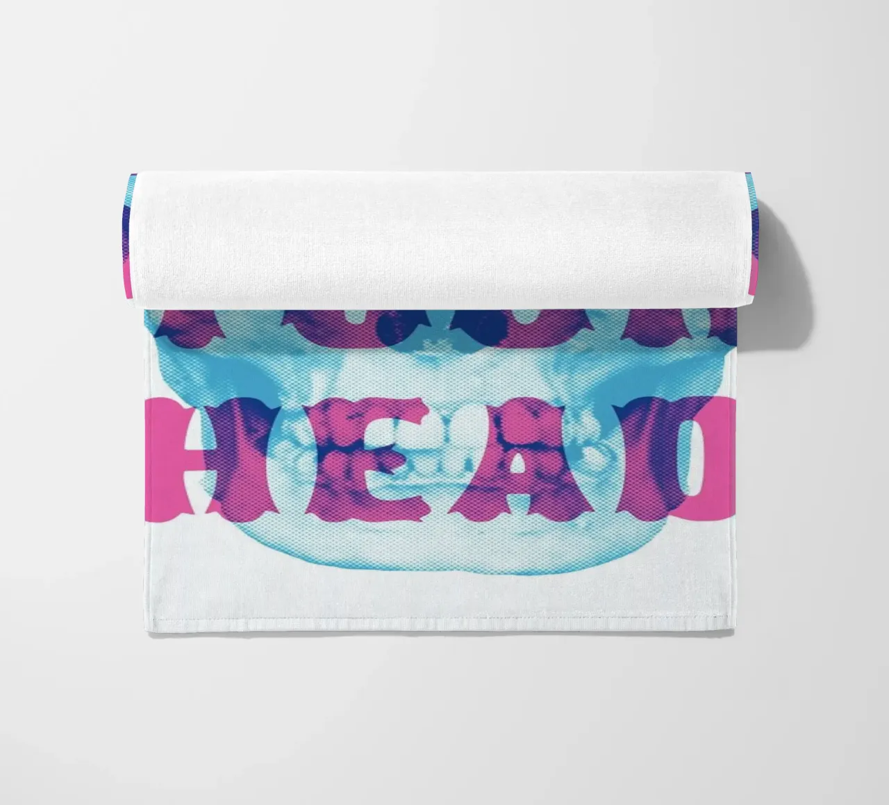 FEED YOUR HEAD toalla de playa de The Indoor Type