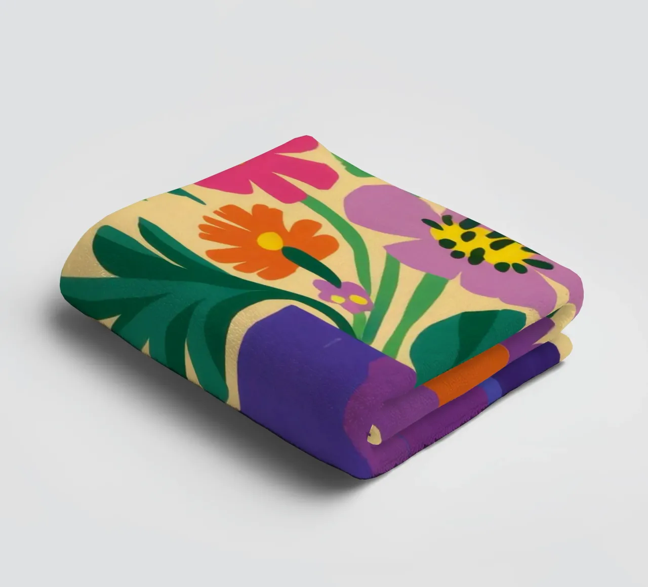 Pop Art Daisy asciugamano da bagno da Sentinel Glow