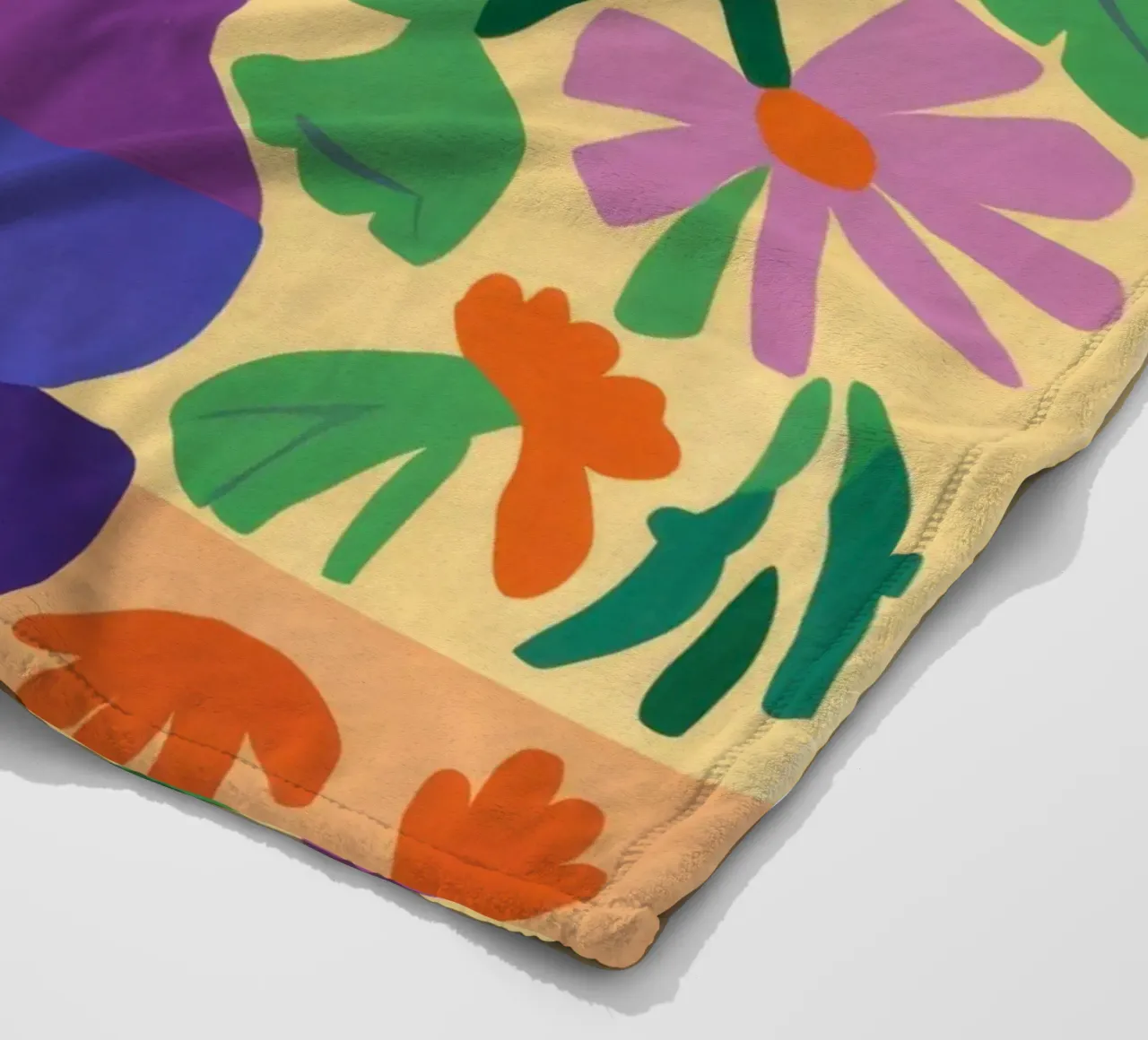 Pop Art Daisy coperta in pile da Sentinel Glow