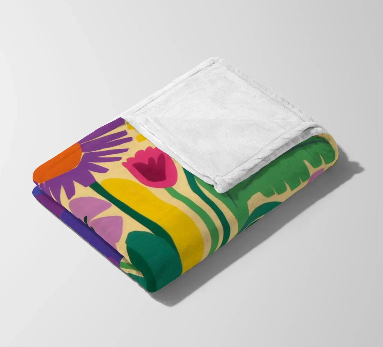 Pop Art Daisy coperta in pile da Sentinel Glow