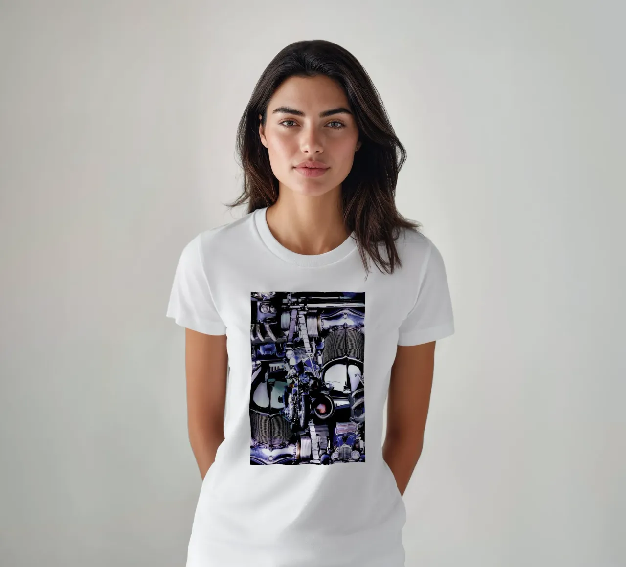 Blue Dynamic, 1980 t-shirt da Gothans Papierwelten