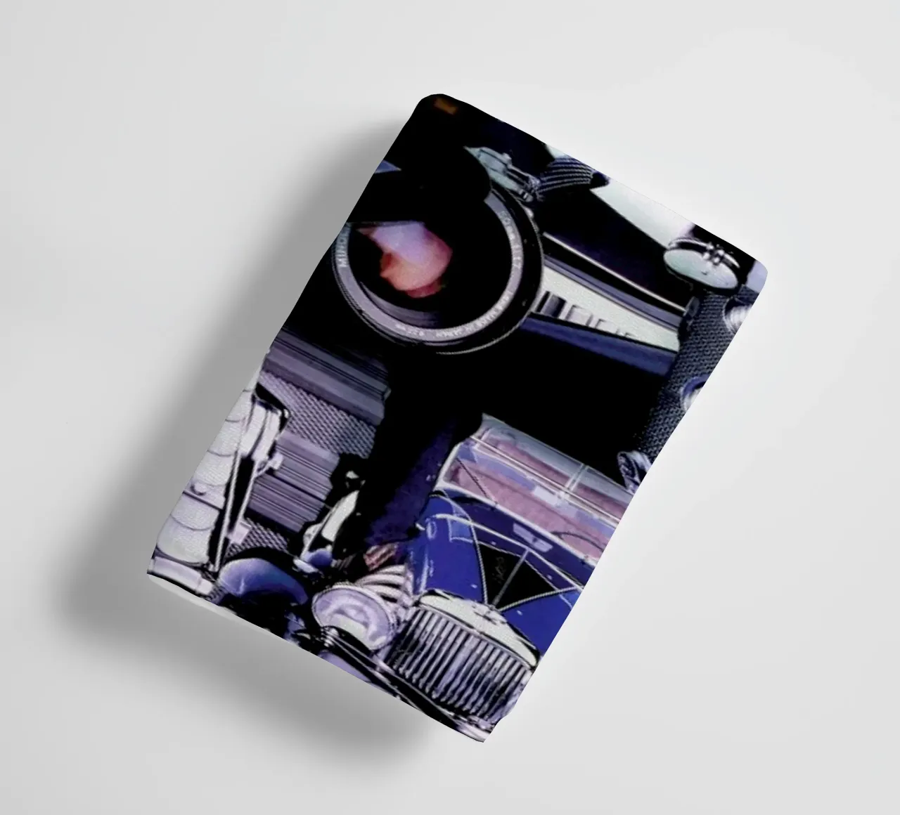 Blue Dynamic, 1980 asciugamano da bagno da Gothans Papierwelten