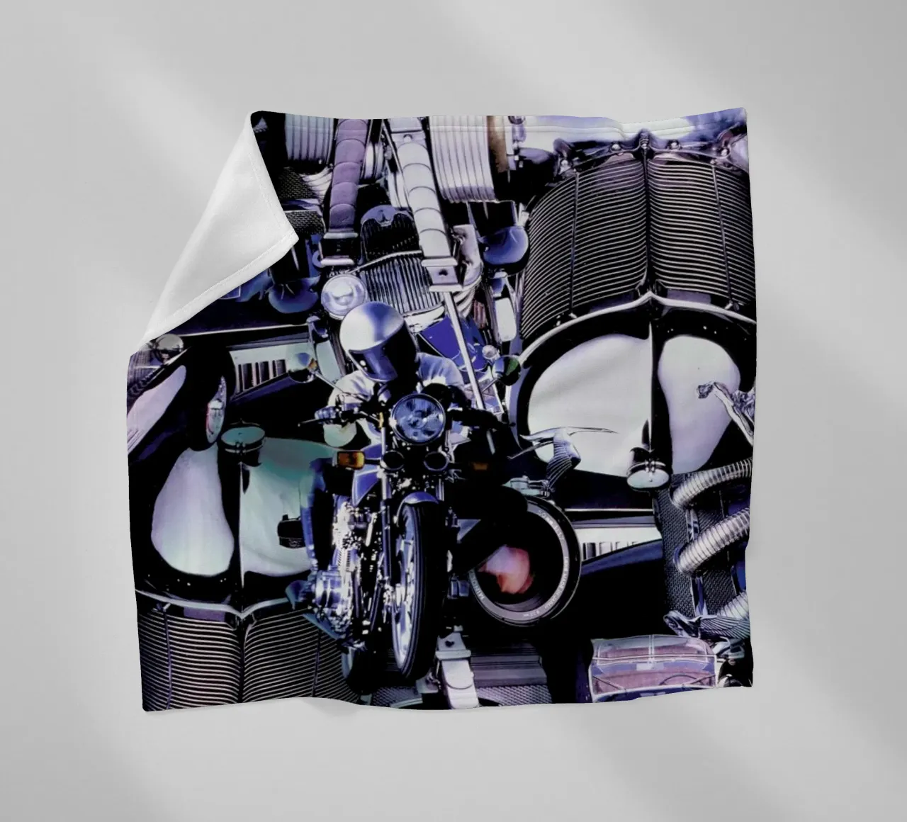 Blue Dynamic, 1980 coperta in pile da Gothans Papierwelten