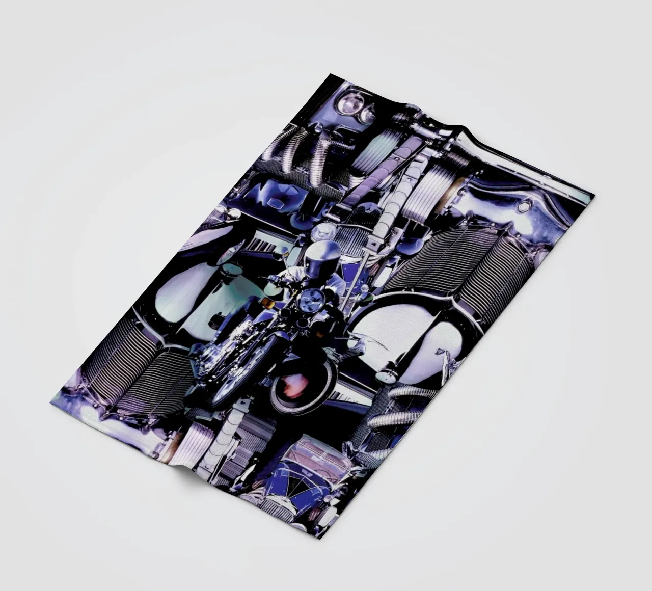 Blue Dynamic, 1980 coperta in pile da Gothans Papierwelten