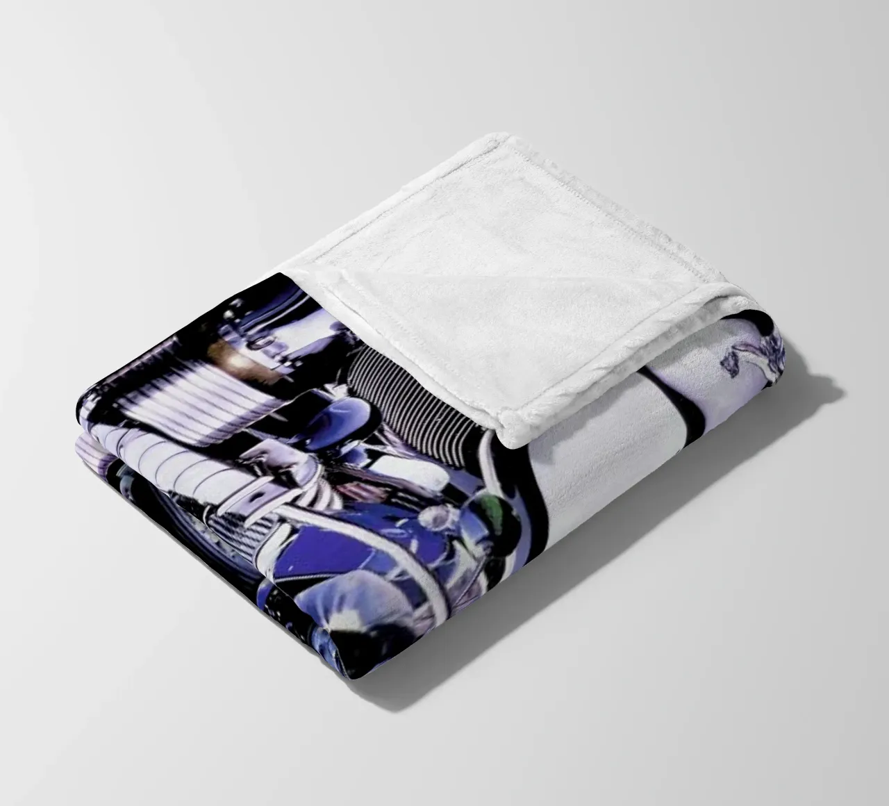 Blue Dynamic, 1980 coperta in pile da Gothans Papierwelten