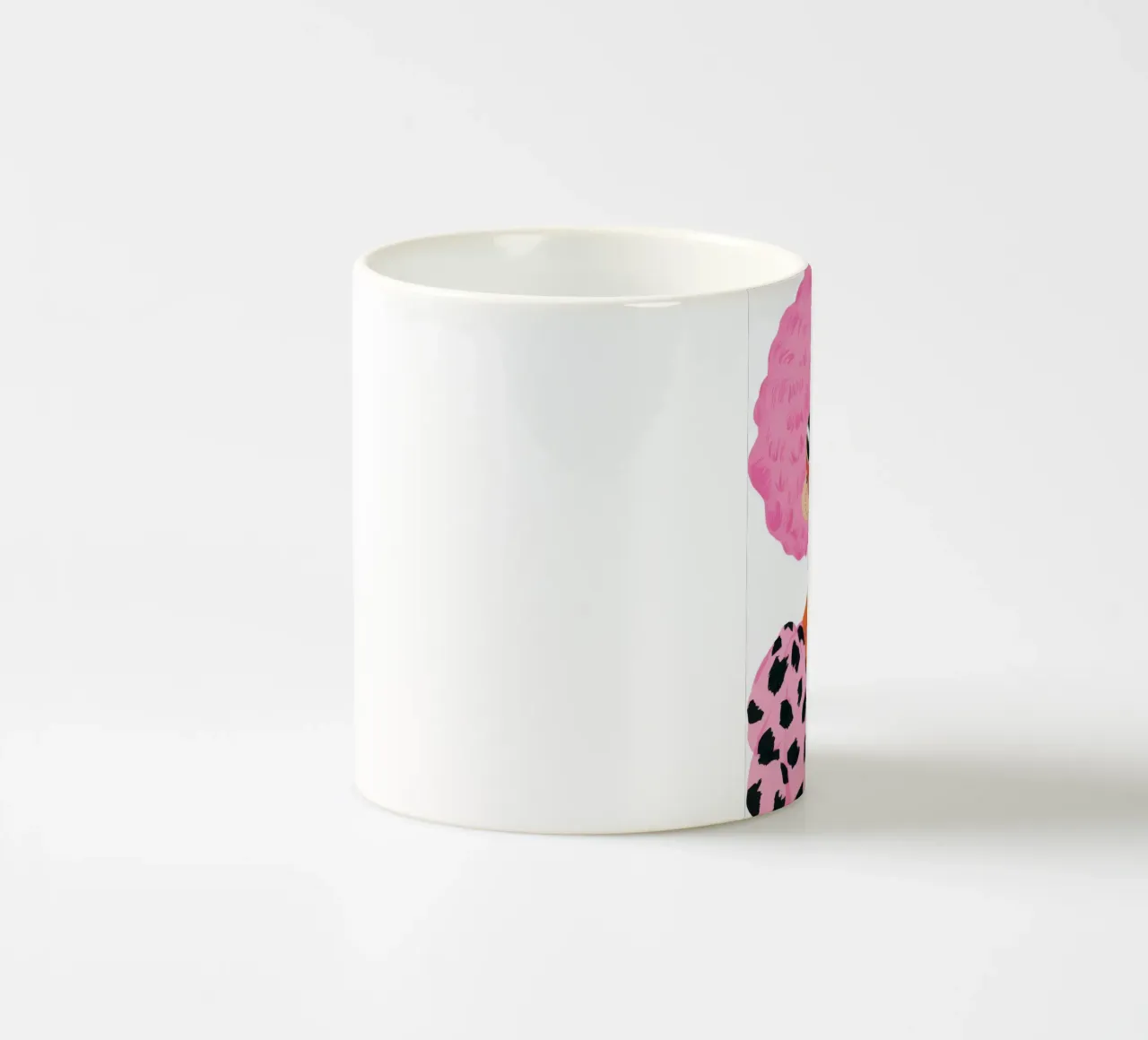 Occhiali da sole afro rosa tazza in ceramica da Sentinel Glow