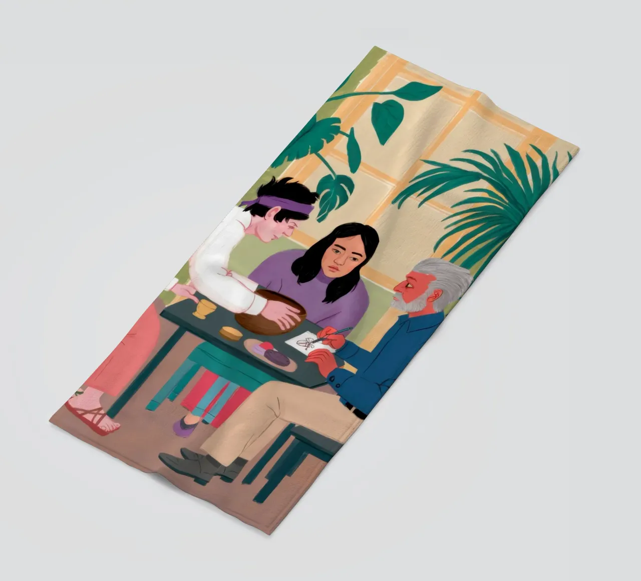 Gioco di carte da collezione telo mare da Pale Aura