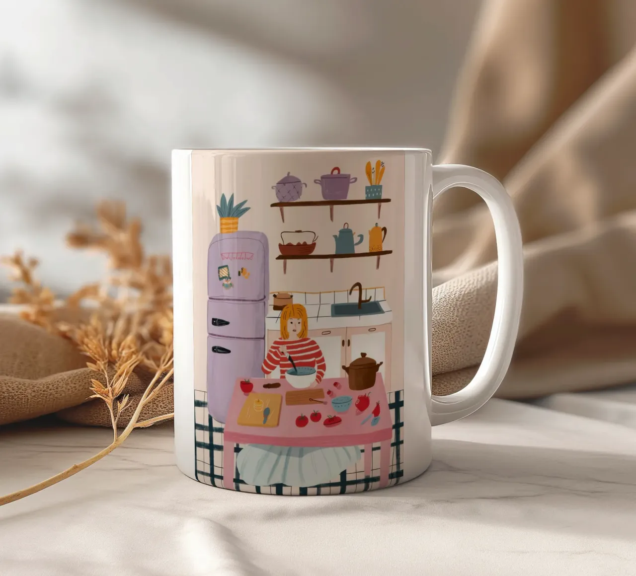 Divertimento in cucina tazza in ceramica da Marigold Tiga