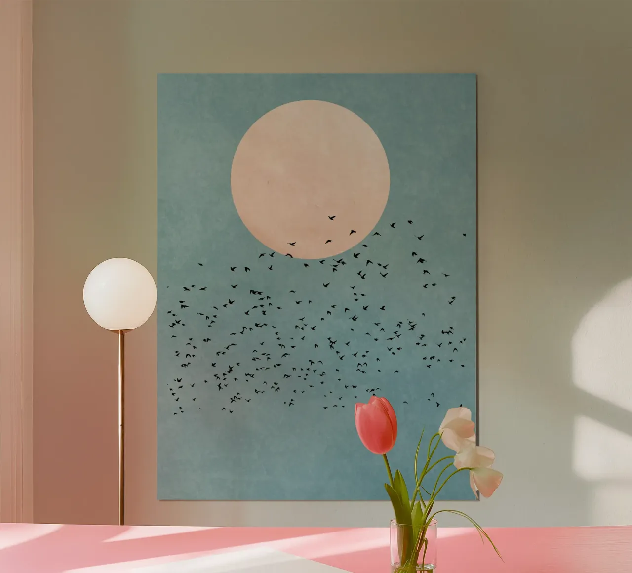 Blue Sky Birds hahnemühle by muench benjamin