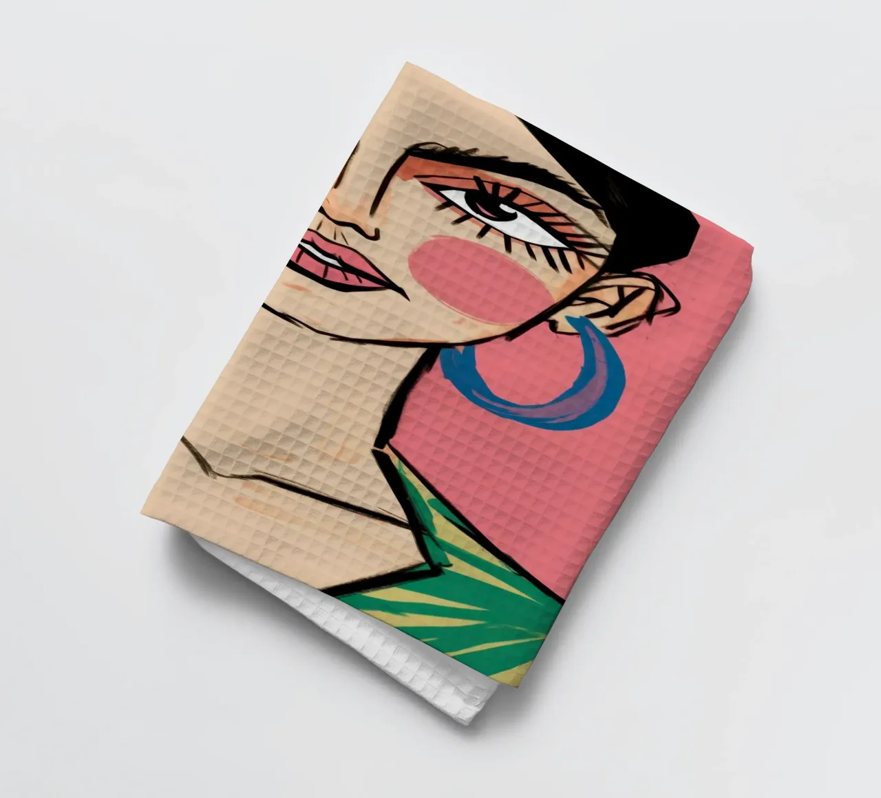 Plant Mama Pride tea towel by Sentinel Glow