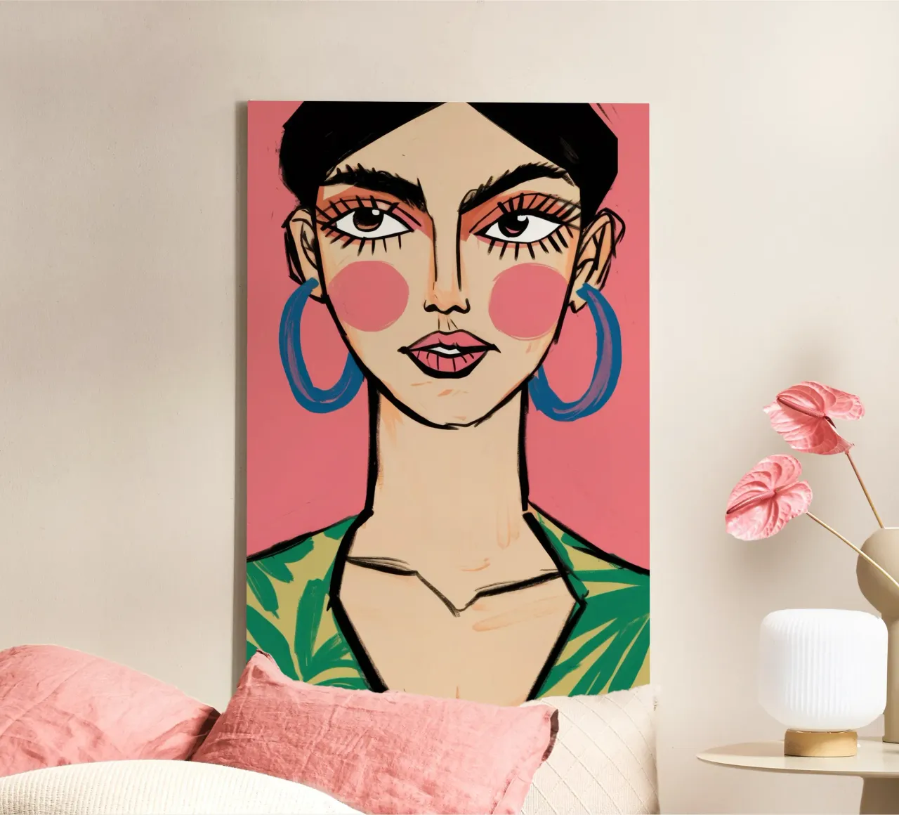 Plant Mama Pride canvas by Sentinel Glow