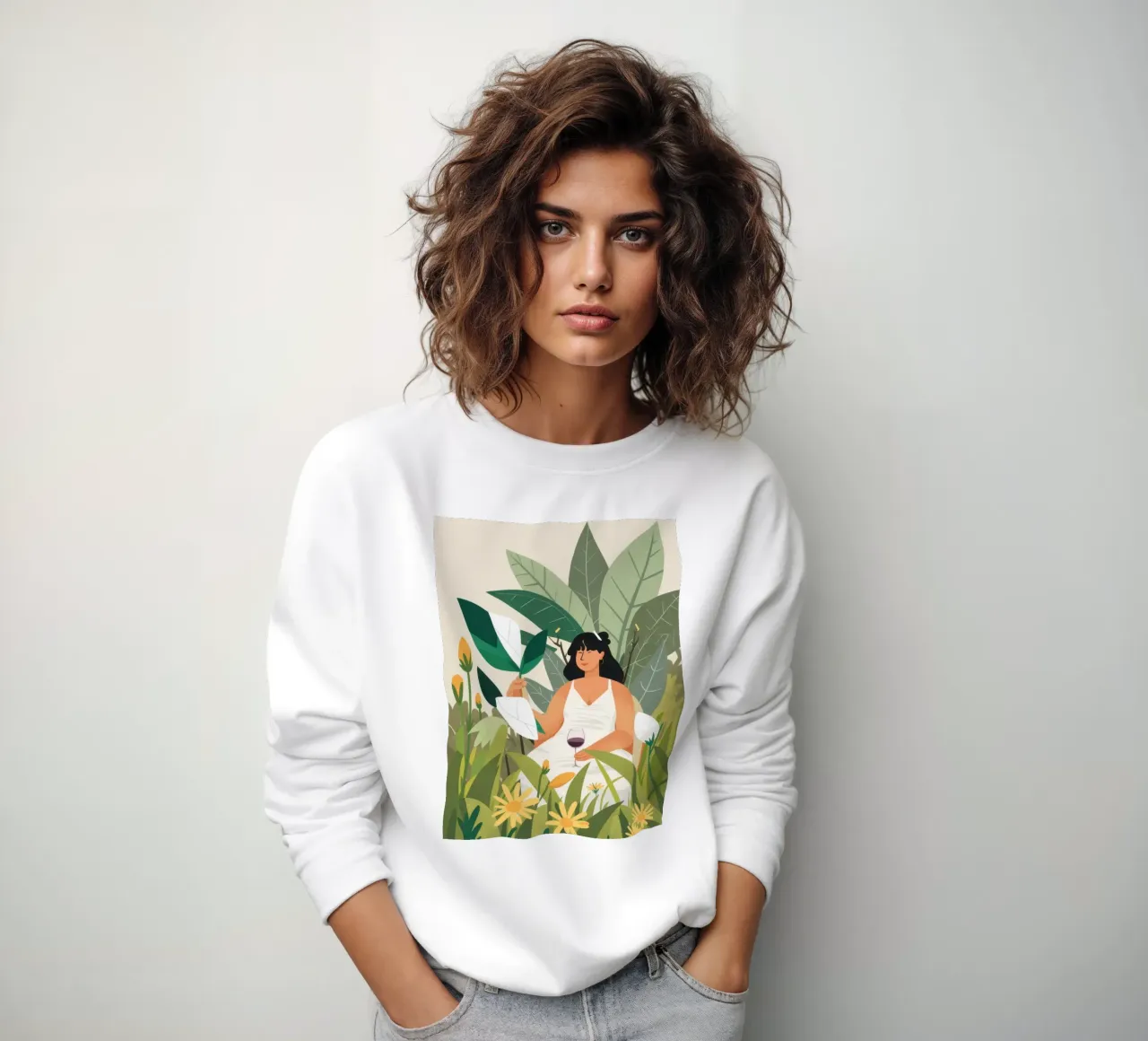 Leggere nella natura felpa da Marigold Tiga
