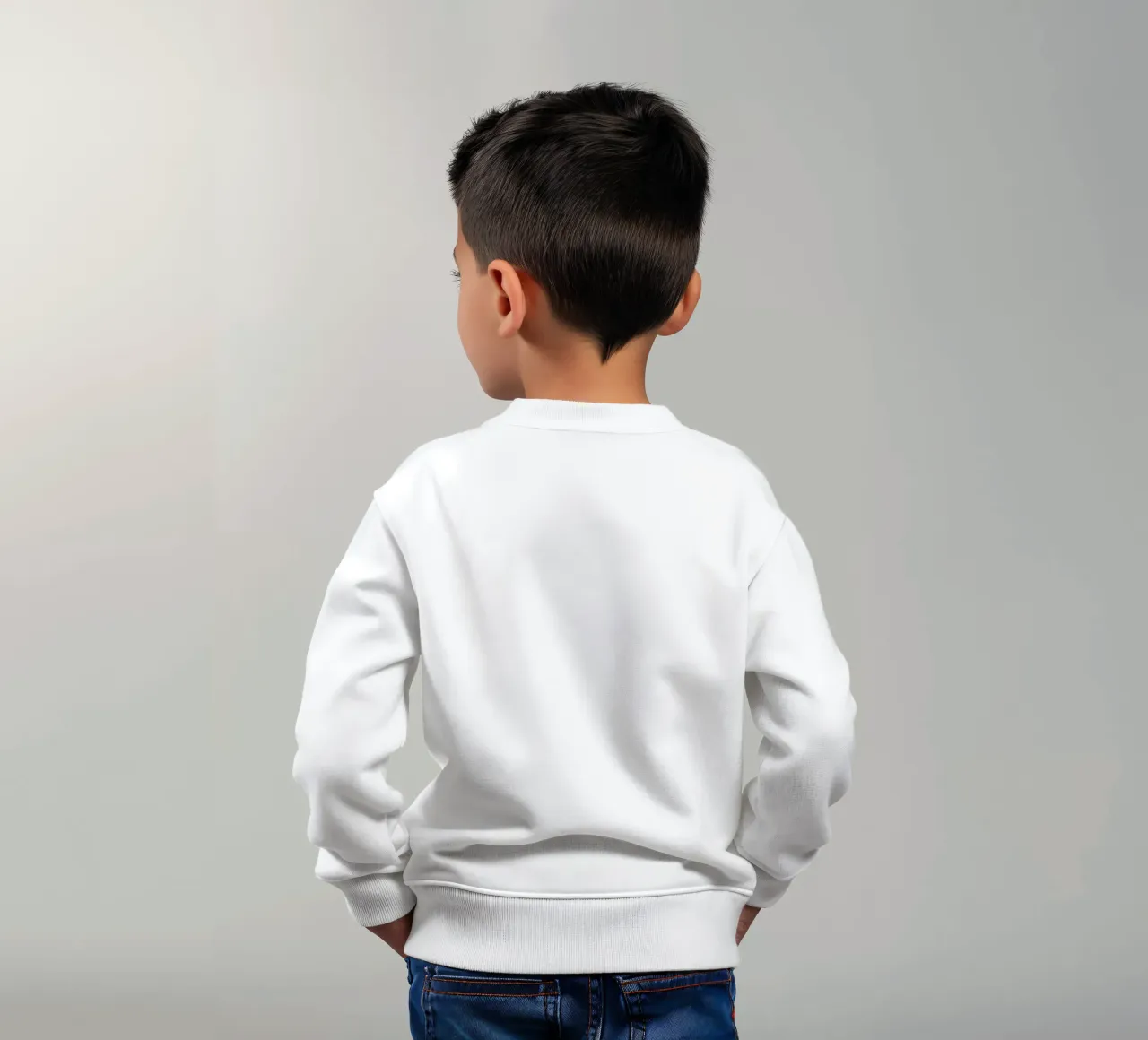 Bionda con pianta felpa bambino da Pale Aura