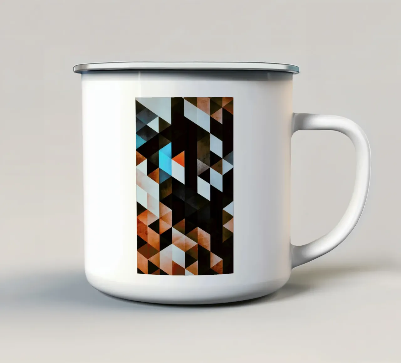 Ydd Yvyn Emaille Tasse von Spires