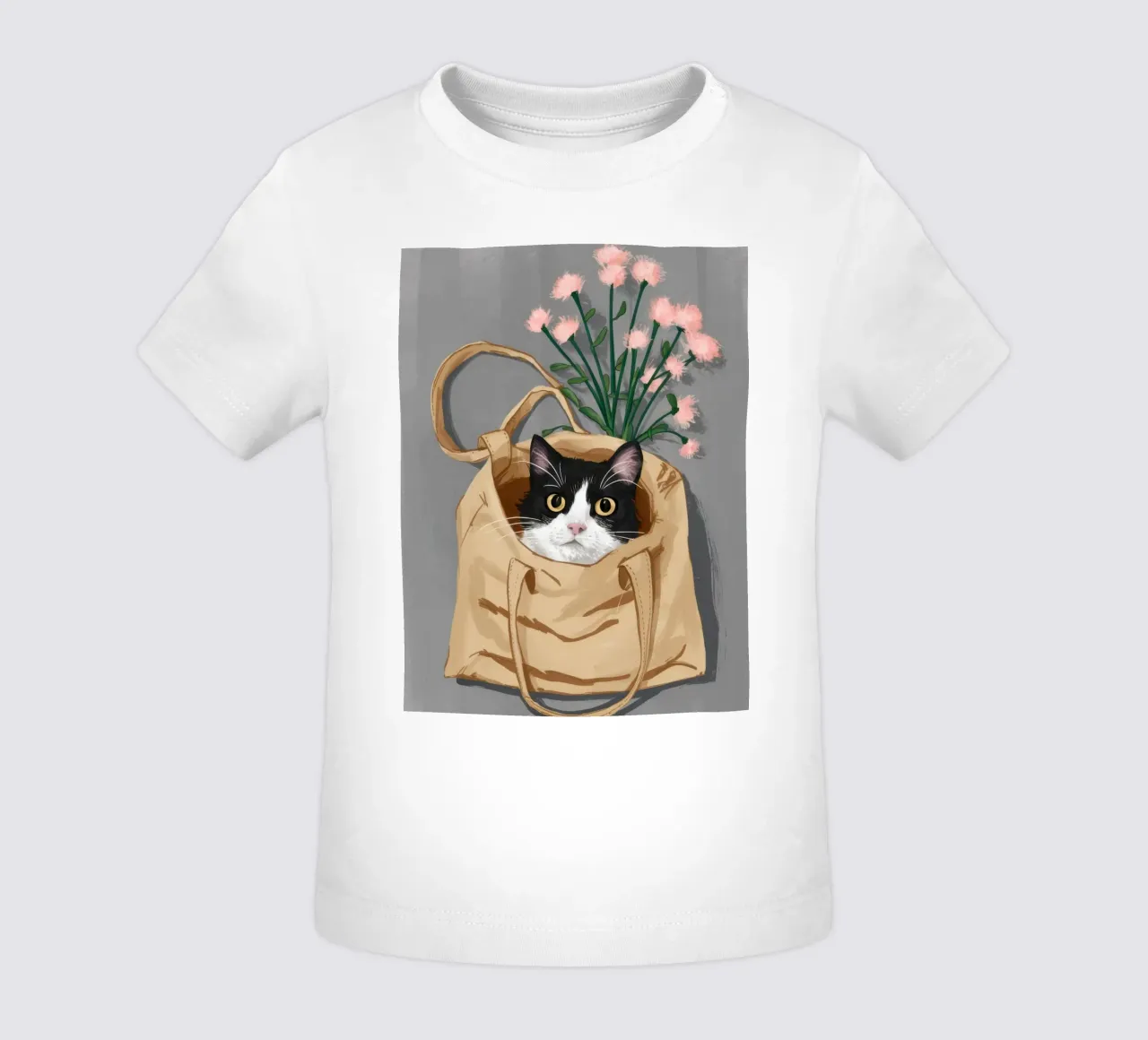 Borsa a tracolla Felino maglietta neonato da Marigold Tiga