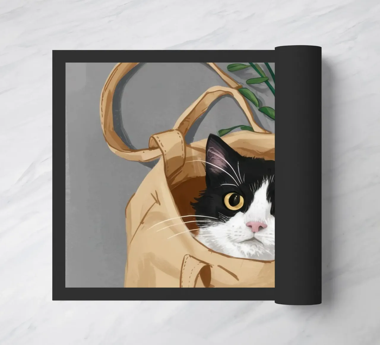 Borsa a tracolla Felino zerbino da Marigold Tiga