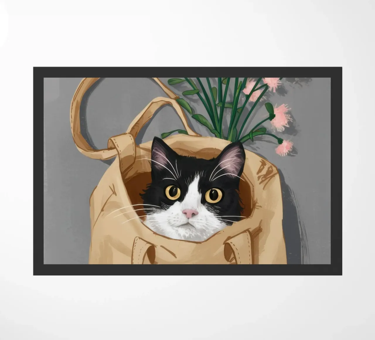 Borsa a tracolla Felino zerbino da Marigold Tiga