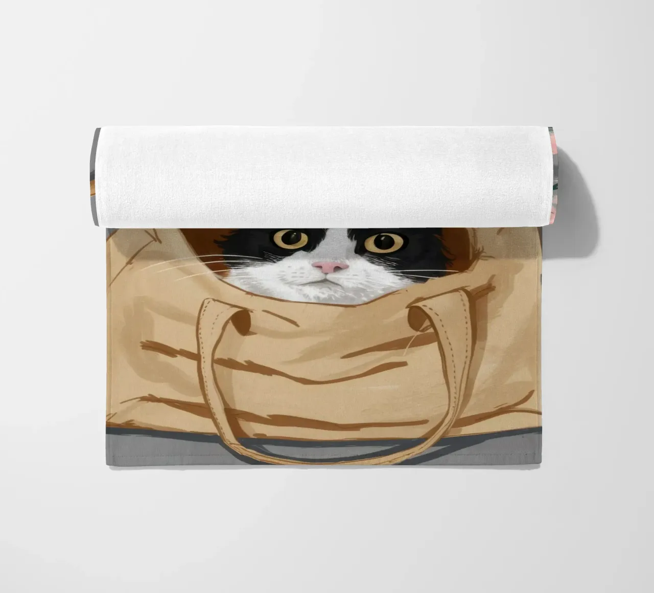 Borsa a tracolla Felino telo mare da Marigold Tiga