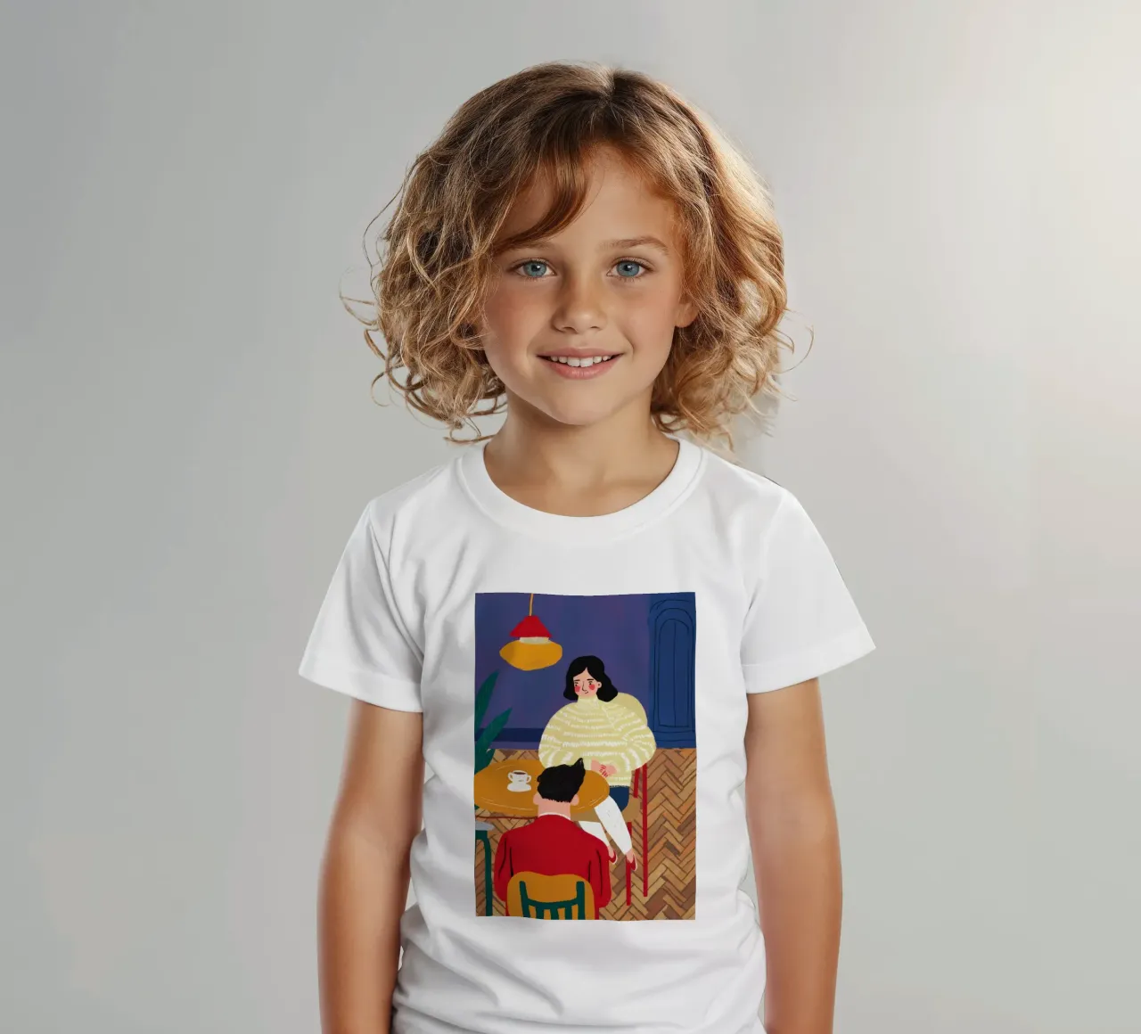 Whimsical Desk Chaos kids t-shirt by Sentinel Glow