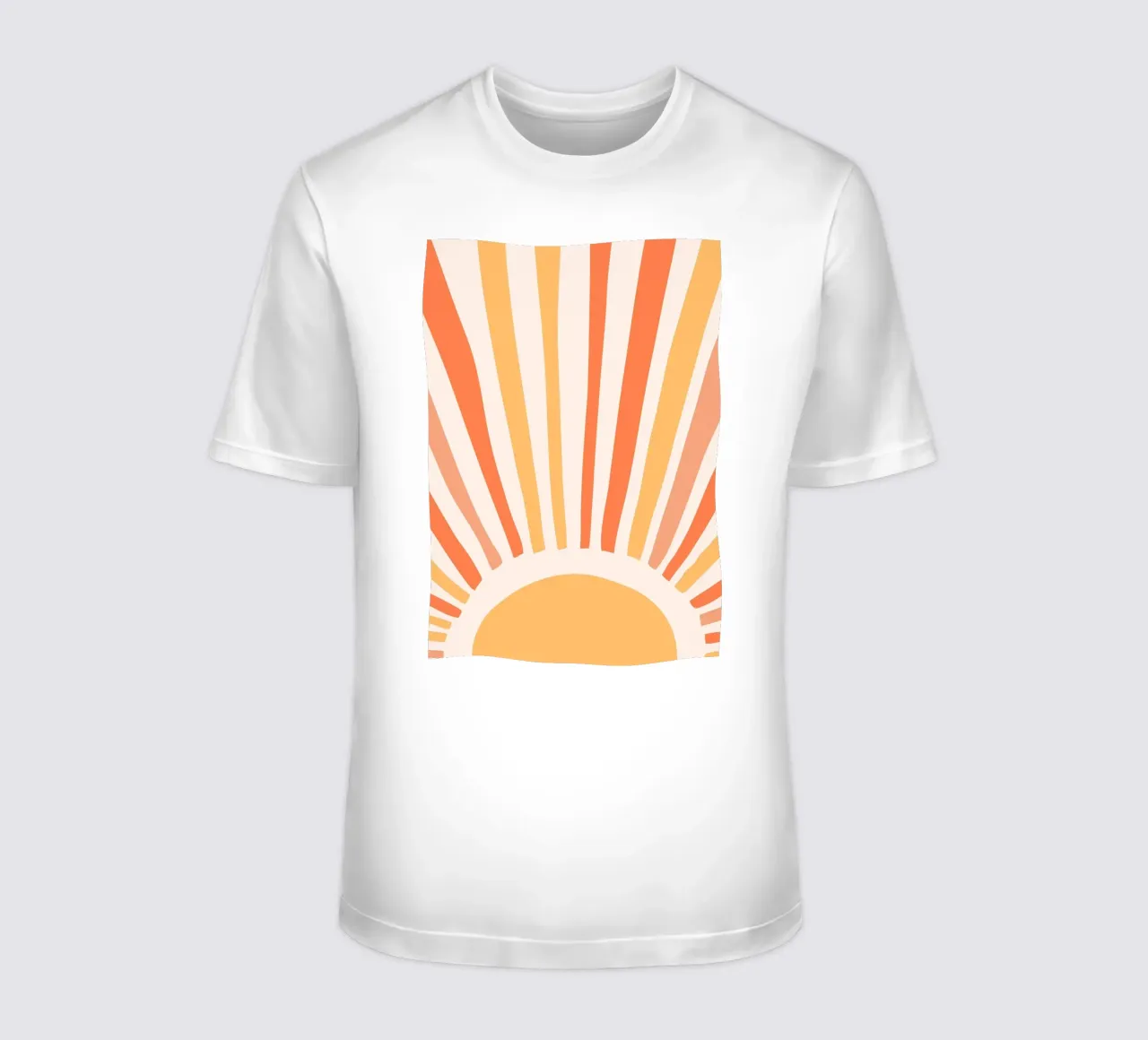 Poster Sole colorato t-shirt da muench benjamin