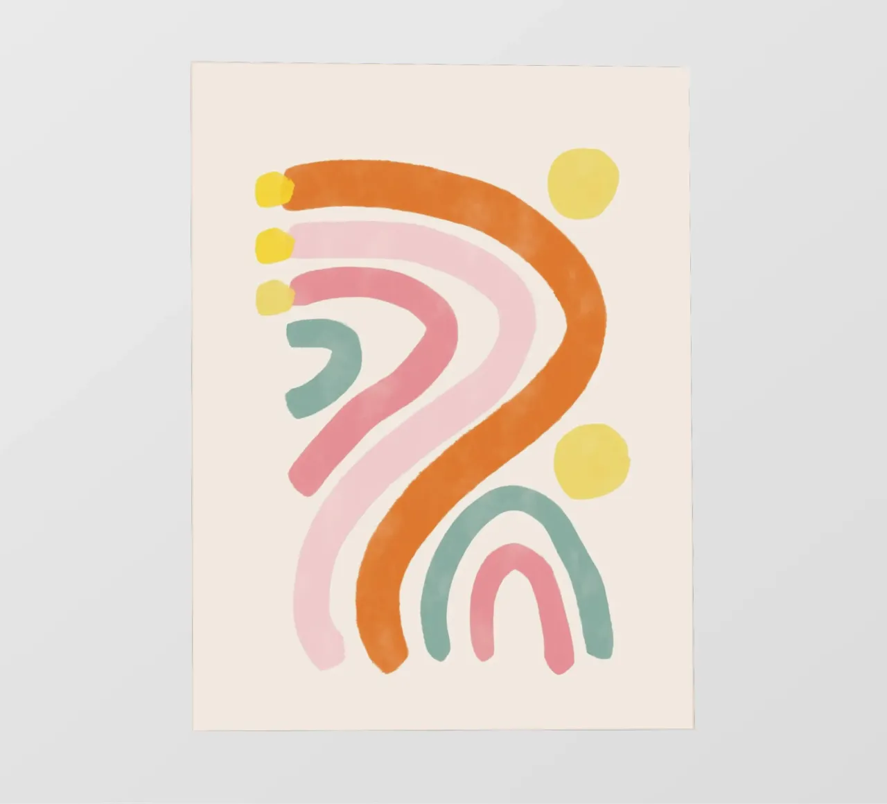 Spruzzi di colore astratti telo in pvc da muench benjamin