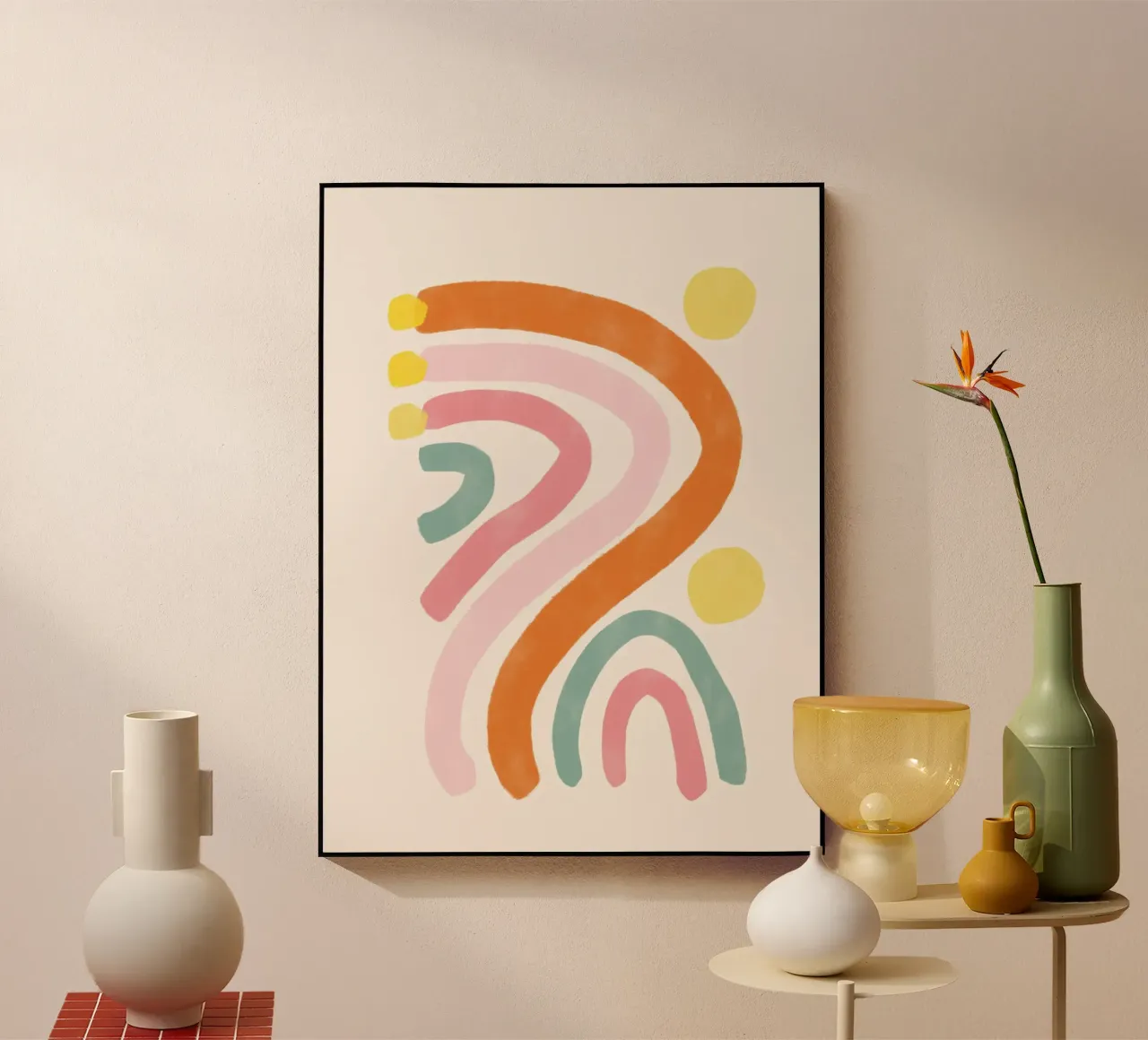 Spruzzi di colore astratti plexiglass da muench benjamin