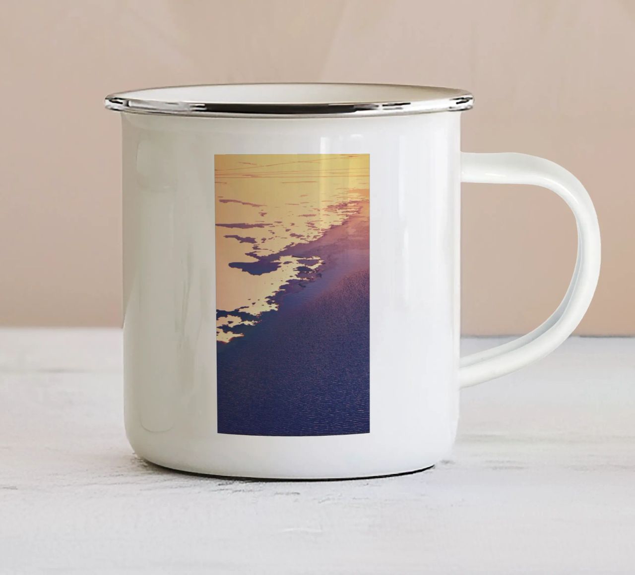The Shore tazza in smalto da Pale Grain