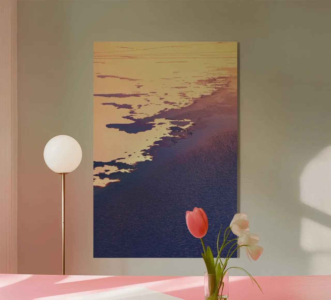 The Shore plexiglass da Pale Grain