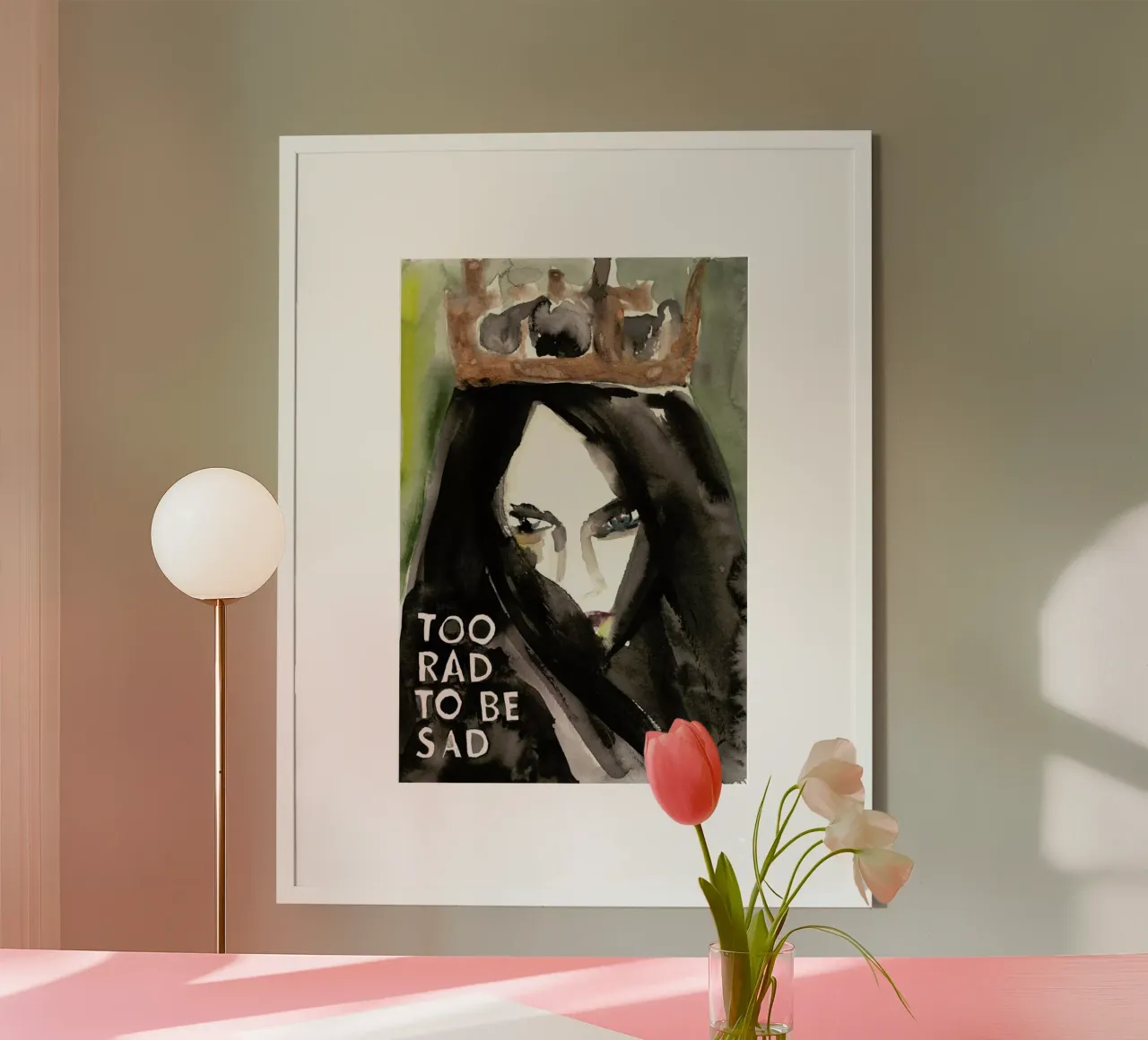 Fully Loaded poster con telaio in alluminio da Victoria Verbaan