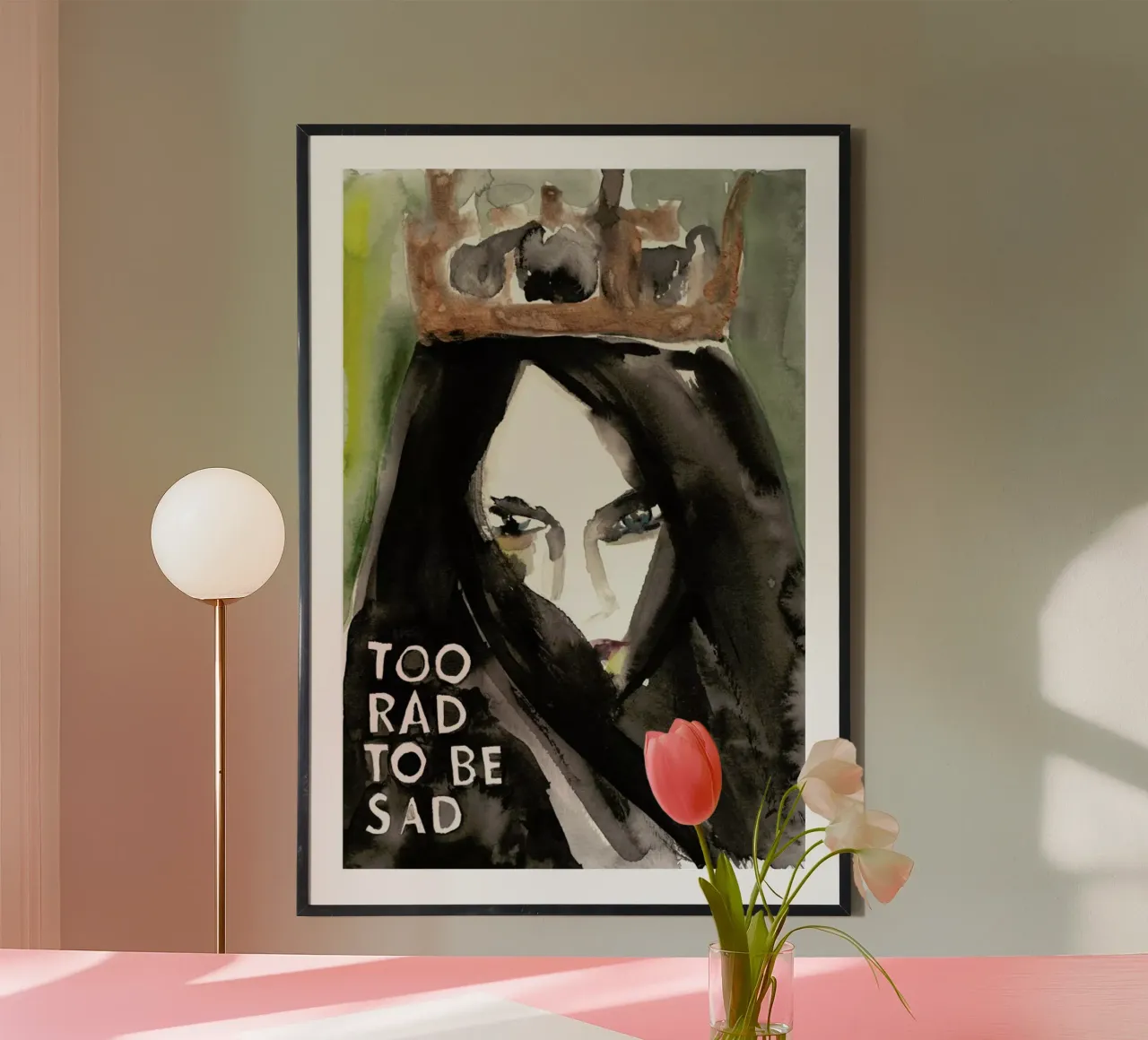 Fully Loaded poster con telaio in alluminio da Victoria Verbaan