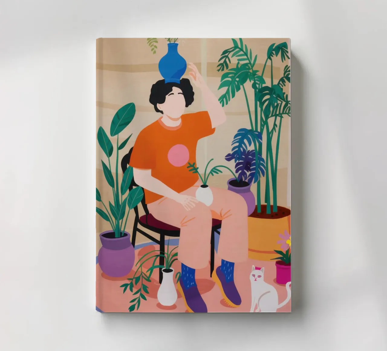 Rassemblement des amis des plantes carnet de notes de Marigold Tiga