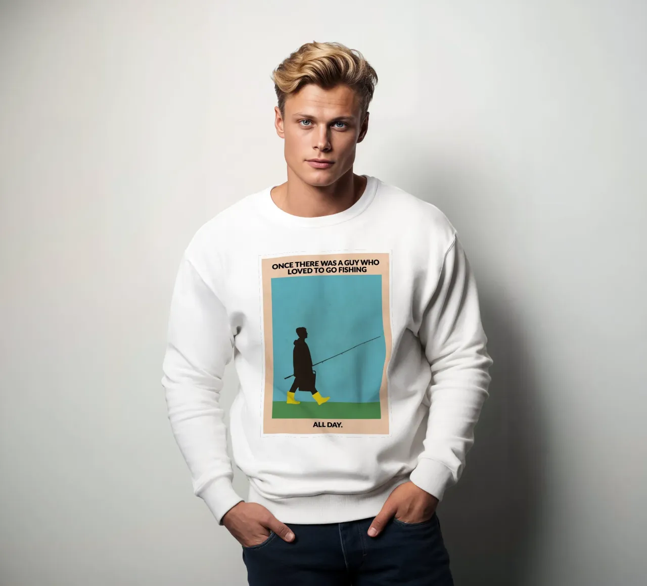 Il pescatore felpa da muench benjamin