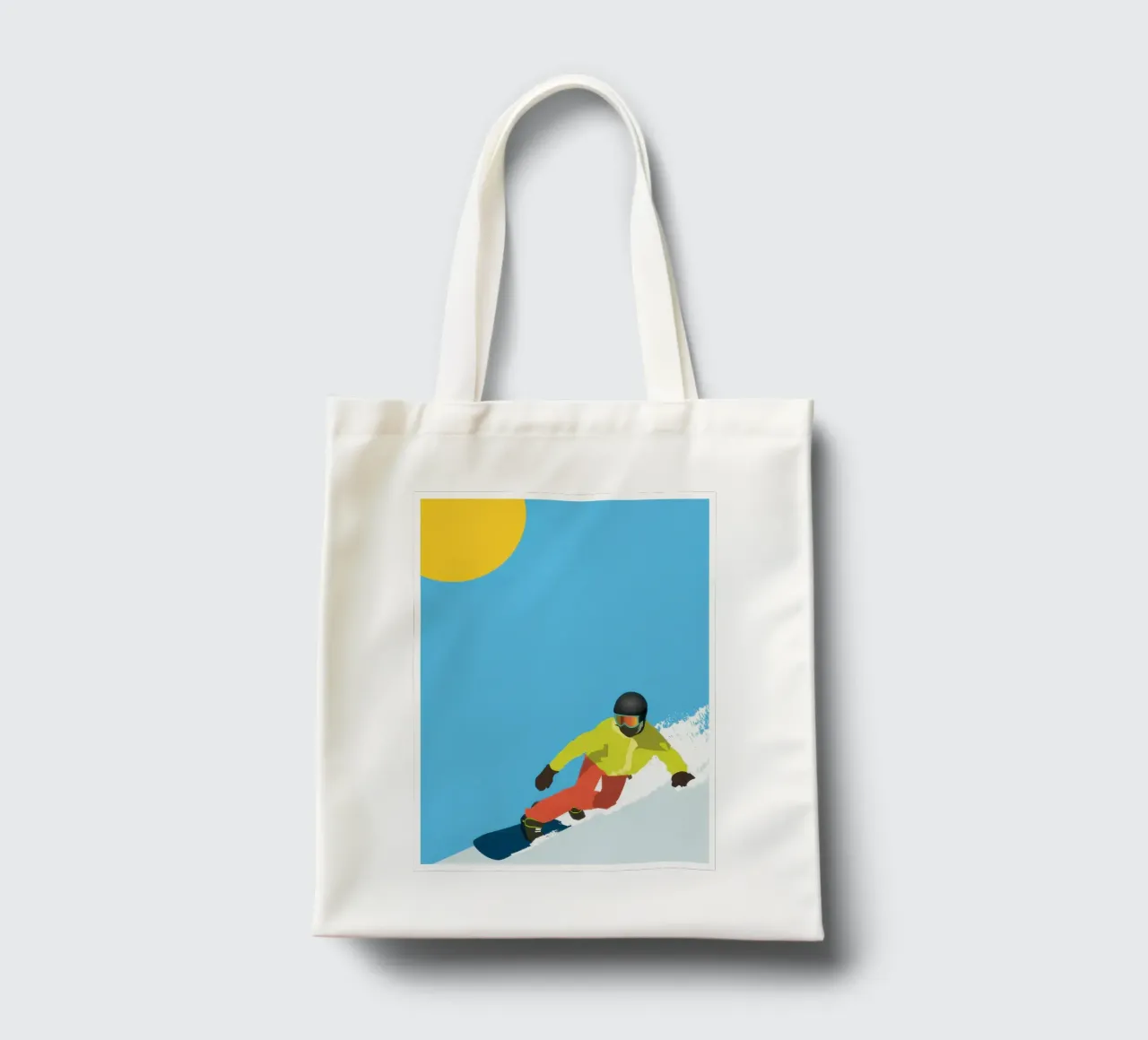 Hitting the Slopes tote bag by muench benjamin